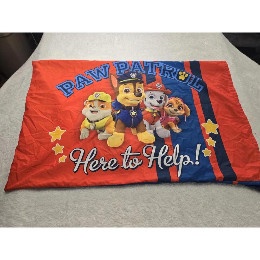 Paw Patrol Standard Pillow Case Nickelodeon Pillowcase